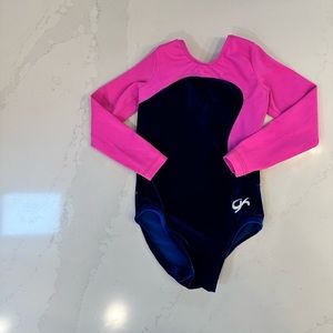 GK long sleeve gymnastics leotard size CXS